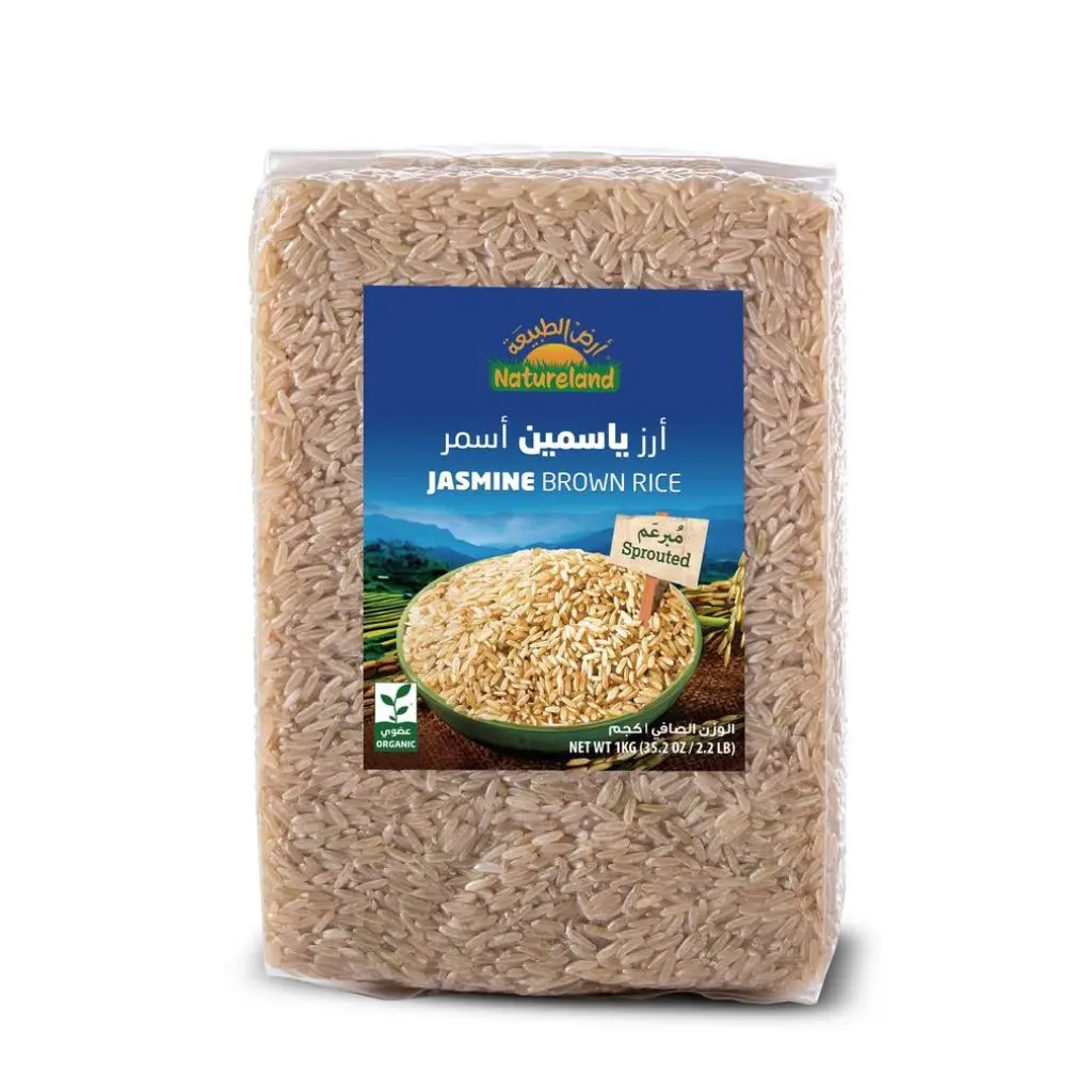 أرز ياسمين أسمر مبرعم